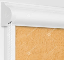 Рулонные кассетные шторы УНИ - Шелк капучино