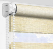 Рулонные шторы День-Ночь - Палермо бежевый 13