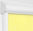 Рулонные кассетные шторы УНИ – Аллегро Перл желтый