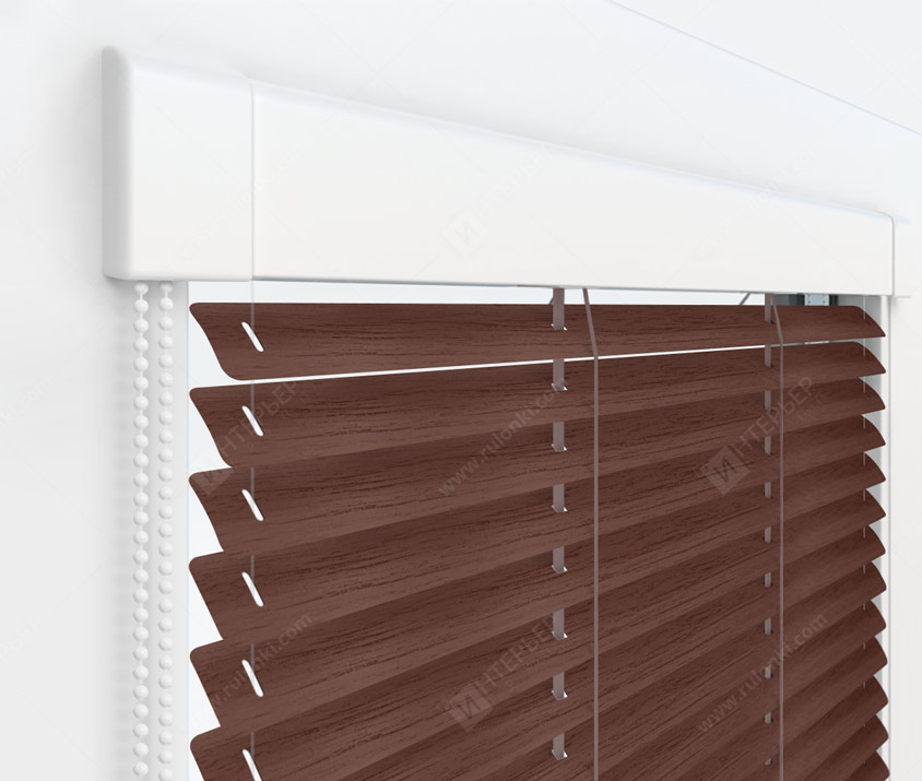 Жалюзи Изотра 25 мм на пластиковые окна - цвет 772-098