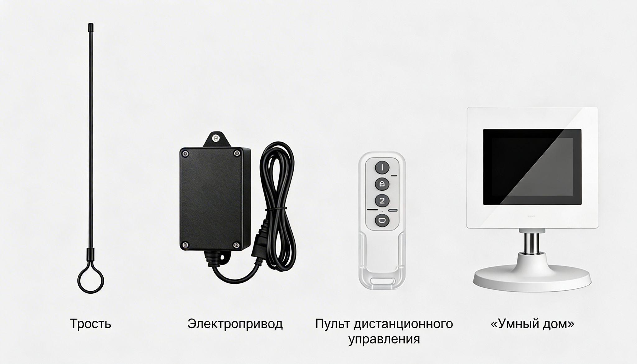 Способы управления жалюзи